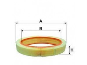 UNIFLUX FILTERS XA448 oro filtras 
 Filtrai -> Oro filtras
77 01 034 873