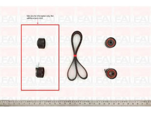 FAI AutoParts TBK419 paskirstymo diržo komplektas 
 Techninės priežiūros dalys -> Papildomas remontas