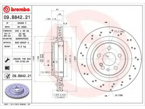 BRECO BV 8898 stabdžių diskas 
 Stabdžių sistema -> Diskinis stabdys -> Stabdžių diskas
2204230912