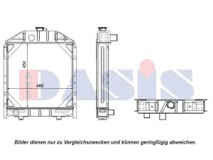 AKS DASIS 440583N radiatorius, variklio aušinimas