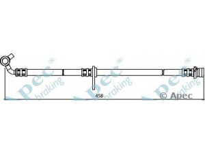 APEC braking HOS4001 stabdžių žarnelė 
 Stabdžių sistema -> Stabdžių žarnelės
01468SJF010