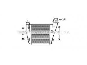 AVA QUALITY COOLING RTA4423 tarpinis suslėgto oro aušintuvas, kompresorius 
 Variklis -> Oro tiekimas -> Įkrovos agregatas (turbo/superįkrova) -> Tarpinis suslėgto oro aušintuvas
8200369311