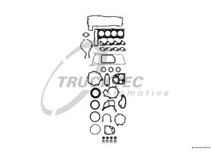 TRUCKTEC AUTOMOTIVE 02.10.183 tarpiklių komplektas, cilindro galva
601 010 5020