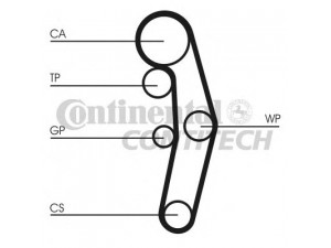 CONTITECH CT1028K4 paskirstymo diržo komplektas 
 Techninės priežiūros dalys -> Papildomas remontas
038198119, 038198119, 038198119