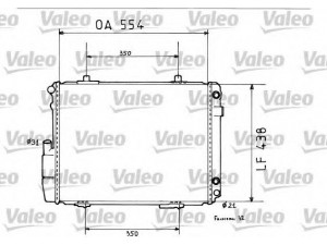 VALEO 819384 radiatorius, variklio aušinimas
2015006403, 2015006603