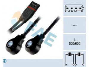FAE 60223 detonacijos jutiklis 
 Elektros įranga -> Jutikliai
13 62 7 525 039, 13 62 7 566 785