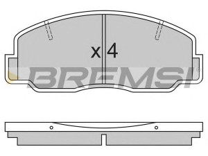 BREMSI BP2305 stabdžių trinkelių rinkinys, diskinis stabdys 
 Techninės priežiūros dalys -> Papildomas remontas
0449127020, 0449127021, 0446520370