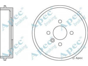 APEC braking DRM9954 stabdžių būgnas 
 Stabdžių sistema -> Būgninis stabdys -> Stabdžių būgnas
3450387