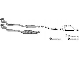 ERNST 020017 išmetimo sistema 
 Išmetimo sistema -> Išmetimo sistema, visa