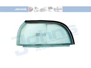 JOHNS 81 09 09-7 žymeklio šviesa 
 Kėbulas -> Transporto priemonės galas -> Šoninis/apribojimo žibintas/dalys -> Žymeklio šviesa
81620 12560