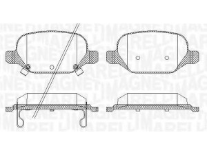 MAGNETI MARELLI 363916060689 stabdžių trinkelių rinkinys, diskinis stabdys 
 Techninės priežiūros dalys -> Papildomas remontas
68088919AA, 77366388