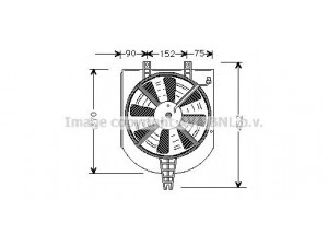 AVA QUALITY COOLING MT7501 ventiliatorius, radiatoriaus 
 Aušinimo sistema -> Oro aušinimas
30822035, 30822035