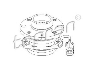 TOPRAN 205 767 rato stebulė 
 Ašies montavimas/vairavimo mechanizmas/ratai -> Rato stebulė/montavimas -> Rato guolis
09117620, 16 03 209, 9117620