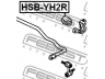 FEBEST HSB-YH2R skersinio stabilizatoriaus įvorių komplektas
52306-SCV-000