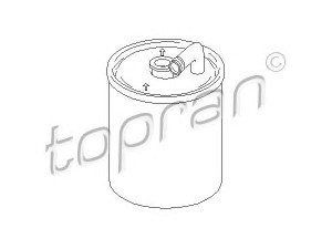 TOPRAN 407 885 kuro filtras 
 Filtrai -> Kuro filtras
611 090 12 52, 611 091 00 01, 611 092 00 01