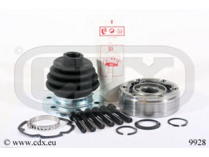 CDX 9928 jungčių komplektas, kardaninis velenas 
 Ratų pavara -> Sujungimai/komplektas
1K0498103B