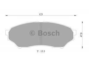 BOSCH 0 986 AB2 352 stabdžių trinkelių rinkinys, diskinis stabdys 
 Techninės priežiūros dalys -> Papildomas remontas
1V4E3328Z, MN-339, MR334950, MR449854