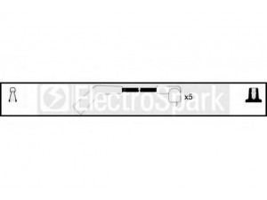 STANDARD OEK591 uždegimo laido komplektas 
 Kibirkšties / kaitinamasis uždegimas -> Uždegimo laidai/jungtys
GHT287, NGC000060