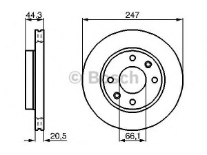 BOSCH 0 986 478 211 stabdžių diskas 
 Stabdžių sistema -> Diskinis stabdys -> Stabdžių diskas
4246 90, 4246 A6, 91 517 694, 4246 90