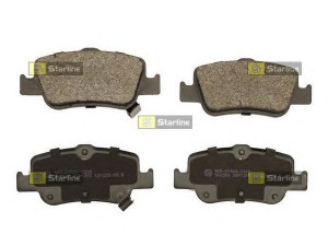 STARLINE BD S481 stabdžių trinkelių rinkinys, diskinis stabdys 
 Techninės priežiūros dalys -> Papildomas remontas
0446602170, 0446602180, 0446602190