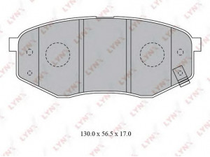 LYNXauto BD-3624 stabdžių trinkelių rinkinys, diskinis stabdys 
 Techninės priežiūros dalys -> Papildomas remontas
58101-1KA00, 58101-3SA20, 58101-3SA25