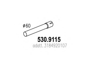 ASSO 530.9115 išleidimo kolektorius
3184920107