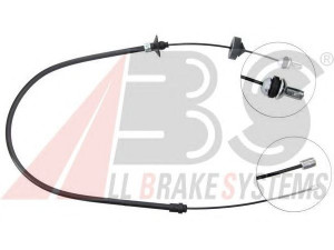 A.B.S. K23770 sankabos trosas 
 Dviratė transporto priemonės -> Kabeliai ir tachometro velenaai -> Sankabos trosas
6006 004 547, 7700 787 470, 7700 811 013
