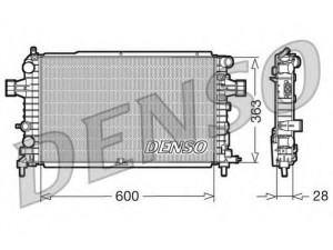 DENSO DRM20105 radiatorius, variklio aušinimas 
 Aušinimo sistema -> Radiatorius/alyvos aušintuvas -> Radiatorius/dalys
1300267, 13145212, 1300267, 13145212