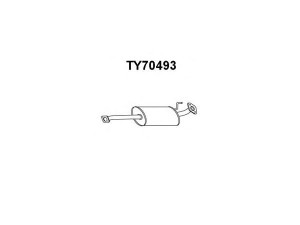 VENEPORTE TY70493 priekinis duslintuvas
174305B611