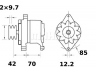 MAHLE ORIGINAL MG 524 kintamosios srovės generatorius 
 Elektros įranga -> Kint. sr. generatorius/dalys -> Kintamosios srovės generatorius
2147483647