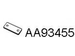 VENEPORTE AA93455 guminė juosta, išmetimo sistema
GEX7328