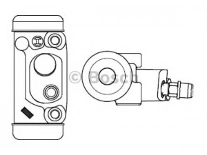 BOSCH F 026 002 382 rato stabdžių cilindras 
 Stabdžių sistema -> Ratų cilindrai
0K72B 26610