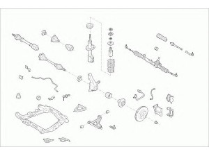 ZF Parts RENAU-CLIO-FZ002 vairavimo mechanizmas; rato pakaba 
 Ašies montavimas/vairavimo mechanizmas/ratai -> Prekių paieška pagal schemą