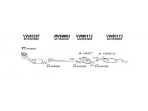 VENEPORTE 800150 išmetimo sistema