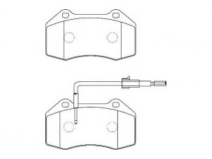 WAGNER WBP24687A stabdžių trinkelių rinkinys, diskinis stabdys 
 Techninės priežiūros dalys -> Papildomas remontas
5741889, 71753265, 77364716