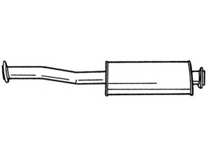 AKS DASIS SG32401 vidurinis duslintuvas