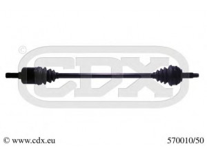CDX 570010/50 kardaninis velenas 
 Ratų pavara -> Kardaninis velenas