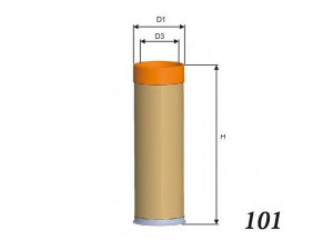 MISFAT R459 oro filtras 
 Filtrai -> Oro filtras
81084050028, 40943904