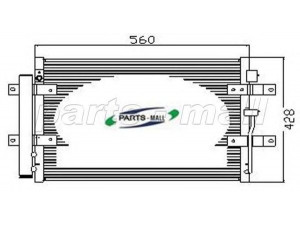 PARTS-MALL PXNCA-113 kondensatorius, oro kondicionierius
992306C000