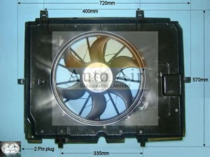 AUTO AIR GLOUCESTER 05-1158 elektrovariklis, raditoriaus ventiliatorius 
 Aušinimo sistema -> Radiatoriaus ventiliatorius
0005401588