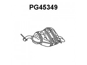 VENEPORTE PG45349 galinis duslintuvas 
 Išmetimo sistema -> Duslintuvas
173095