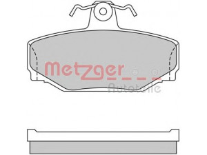 METZGER 1170074 stabdžių trinkelių rinkinys, diskinis stabdys 
 Techninės priežiūros dalys -> Papildomas remontas
270 923, 270 923-6, 271 573, 271 829