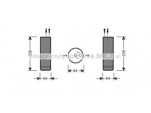 AVA QUALITY COOLING MED230 džiovintuvas, oro kondicionierius 
 Oro kondicionavimas -> Džiovintuvas
9708300283, 9738300183