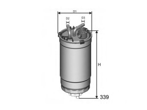 MISFAT M391 kuro filtras 
 Techninės priežiūros dalys -> Papildomas remontas
1J0127399A, 1J0127401, 1J0127401A