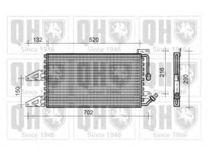 QUINTON HAZELL QCN256 kondensatorius, oro kondicionierius 
 Oro kondicionavimas -> Kondensatorius
46 558 107, 46 558 107