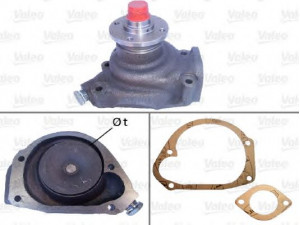 VALEO 506360 vandens siurblys 
 Aušinimo sistema -> Vandens siurblys/tarpiklis -> Vandens siurblys
74100104-2, 741001042, 74100113-4