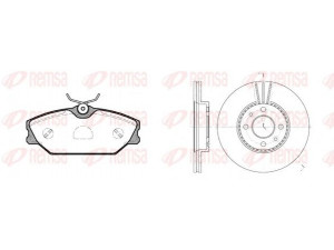 REMSA 8208.04 stabdžių rinkinys, diskiniai stabdžiai 
 Stabdžių sistema -> Diskinis stabdys -> Stabdžių remonto rinkinys
7700802232, 7701204300, 7701204495