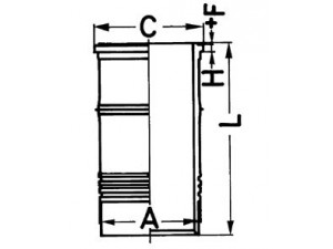 KOLBENSCHMIDT 88834110 cilindro įvorė 
 Variklis -> Cilindrai/stūmokliai
0116 6158, 0125 9275, 0215 8473