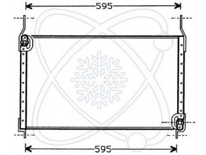 ELECTRO AUTO 30F0018 kondensatorius, oro kondicionierius 
 Oro kondicionavimas -> Kondensatorius
46406321, 46754472