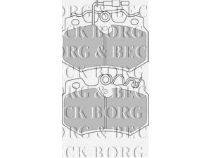 BORG & BECK BBP1111 stabdžių trinkelių rinkinys, diskinis stabdys 
 Techninės priežiūros dalys -> Papildomas remontas
420968, 420969, 425037, 425039
